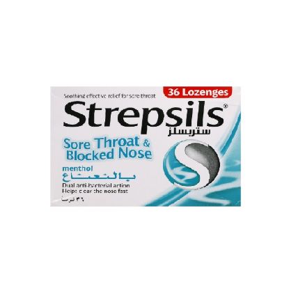 Picture of Strepsils Sore Throat & Blocked Nose 36's