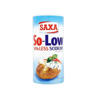Picture of Saxa So Low 50% Less Sodium Than Table Salt 350gm