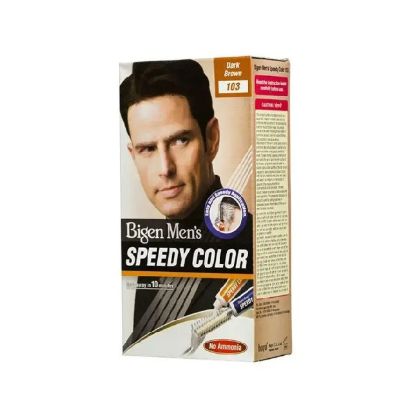 Picture of Bigen Men's Speedy Color Hair 103 Dark Brown