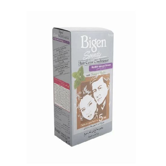 Picture of Bigen Speedy Hair Color Conditioner 884 Natural Brown 1pc