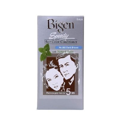 Picture of Bigen Speedy Hair Color Conditioner 883 Dark Brownish 1pc