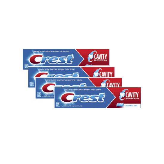 Picture of Crest Toothpaste Cavity Protection Assorted Flavors 3+1 (125ml)
