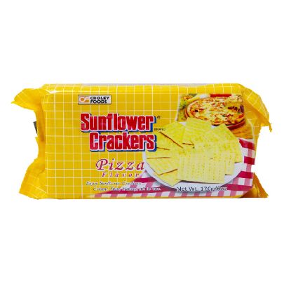 Picture of Croley Foods Sunflower Crackers Pizza Flavor (10x25gm)