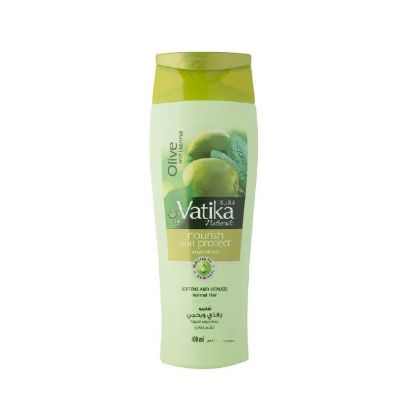 Picture of Vatika Naturals Shampoo Nourish & Protect Olive & Henna For Normal Hair 400ml