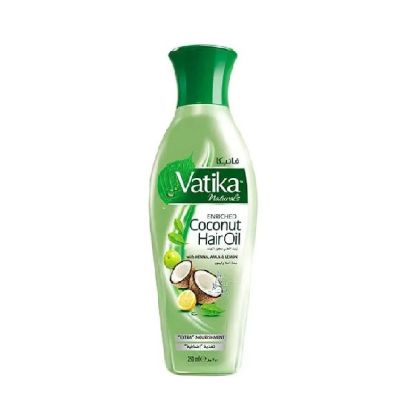 Picture of Vatika Naturals Hair Oil Coconut Extra Nourishment With Henna Amla & Lemon 250ml