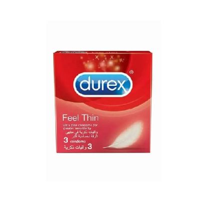 Picture of Durex Feel Thin Condom - Pack of 3
