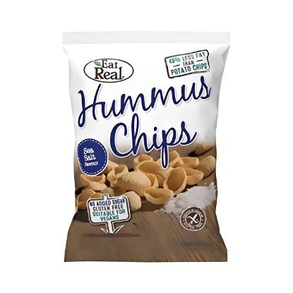 Picture of Eat Real Hummus Chips Sea Salt Flavour 135gm