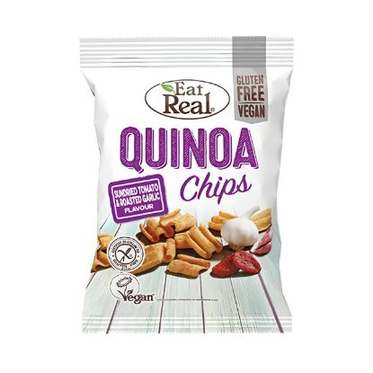 Picture of Eat Real Quinoa Chips Tomato Garlic 80gm