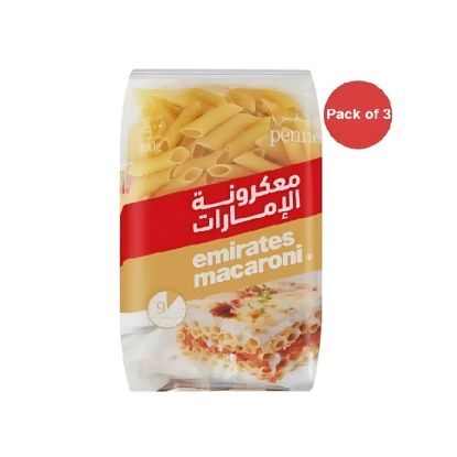 Picture of Emirates Macaroni Penne 3 Pack 3x400gm