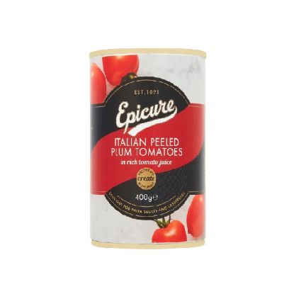 Picture of Epicure Italian Peeled Plum Tomatoes In Rich Tomato Juice 400gm