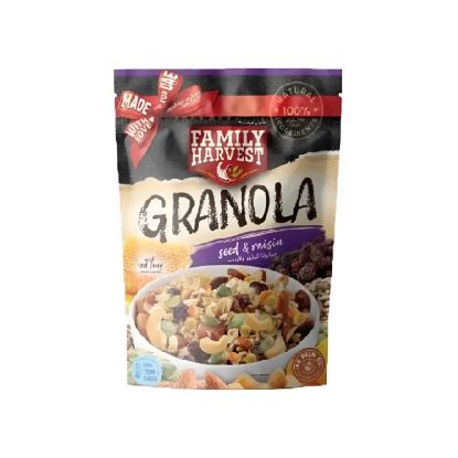 Picture of Family Harvest Granola With Seeds & Raisin 250gm
