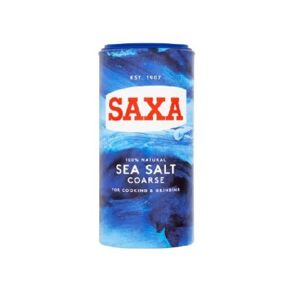 Picture of Saxa 100% Sea Salt Coarse For Cooking & Grinding 350gm