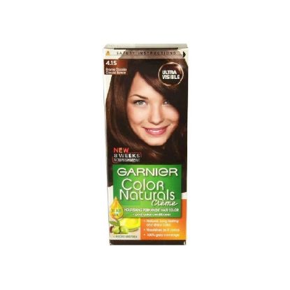 Picture of Garnier Color Natural Creme Permanent Hair Color #4.15 Brownie Chocolate 1Pack