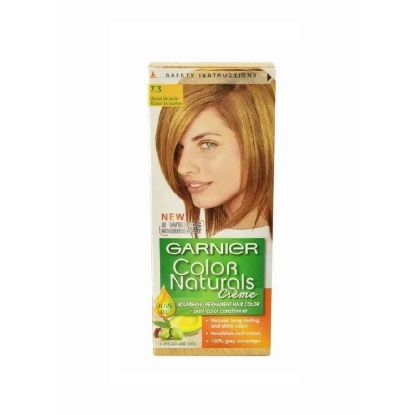 Picture of Garnier Color Cream Dark Blonde With Olive Oil Hazel Blonde Blond Noisette #7.3