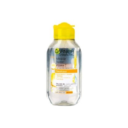 Show details for Garnier Micellar Water Vitamin C 100ml Picture of Garnier Micellar Water Vitamin C 100ml
