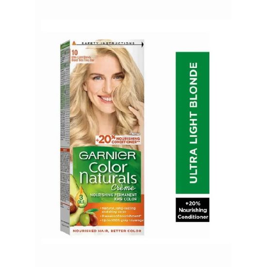 Picture of Garnier Naturals Hair Color Crème #10 Ultra Light Blonde 1pc