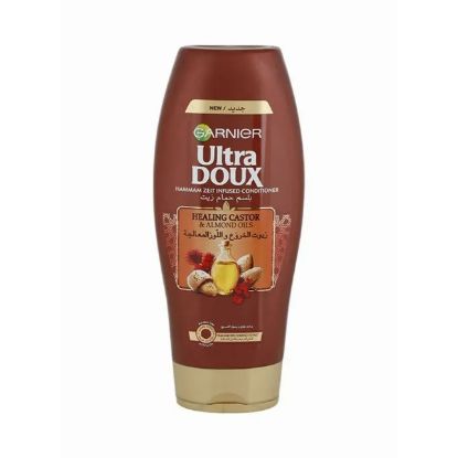 Picture of Garnier Ulitrea Doux Hammam Zeit Infused Conditioner With Castor & Almond Oil 400ml
