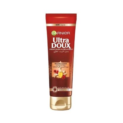 Picture of Garnier Ulitrea Doux Strengtheing Oil Replacement Healing Castor & Almond Oils 300ml