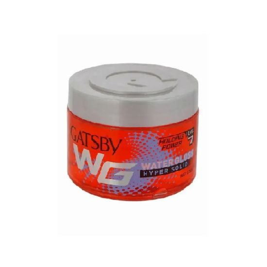 Picture of Gatsby Styling Wax Water Gloss Hyper Solid Wet Look Holding Power Level 7 300gm