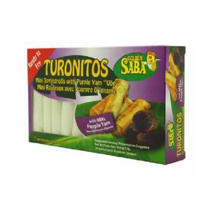 Picture of Golden Saba Frozen Turonitos Ube 454gm