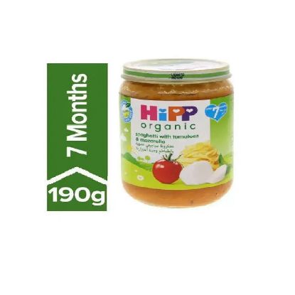 Picture of Hipp Spaghetti With Tomato & Mozzarella 190gm