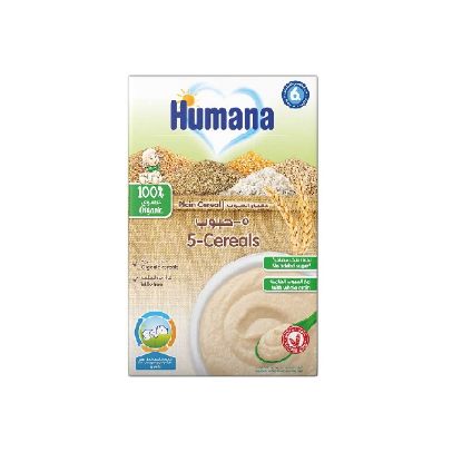 Picture of Humana Organic Baby Cereal 5 Plain 200gm
