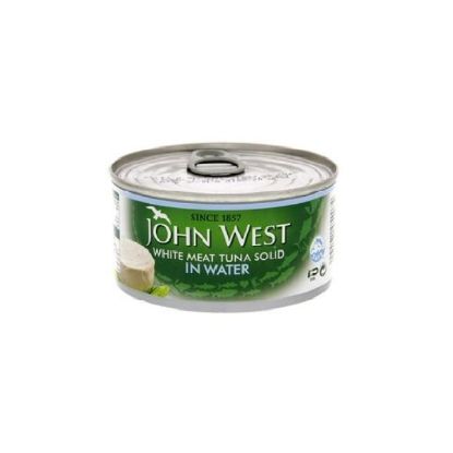 Picture of John West Light Meat Tuna Solid In Water 170gm