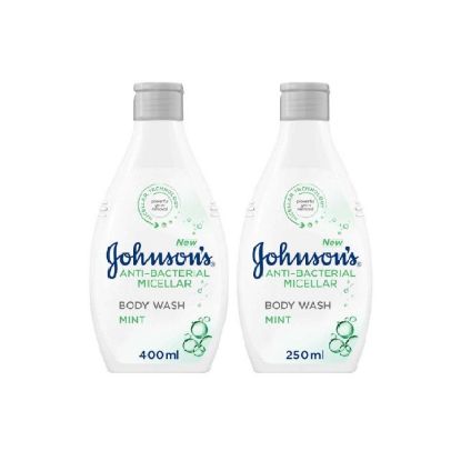 Picture of Johnson Baby Wash Anti-Bacterial Mint 400ml+250ml