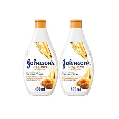 Picture of Johnson'S Body Lotion Oil Infusion 1+1 (400ml)