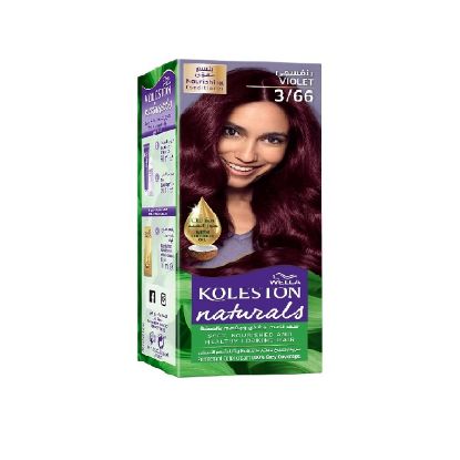 Picture of Wella Koleston Naturals Permanent Hair Color Creme 3/66 Violet 1pc