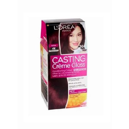 Picture of L'Oreal Paris Casting Hair Color No.360 Blackcherry With Royal Jelly