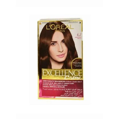 Picture of L'oreal Paris Excellence Creme Hair Chocolate Brown #6.7
