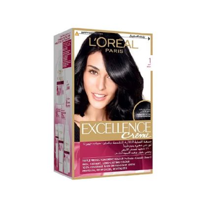 Picture of L'Oréal Paris Excellence Creme Hair color 1.0 Black