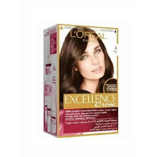 Picture of L'oreal Paris Excellence Creme Hair Colour Brown#4
