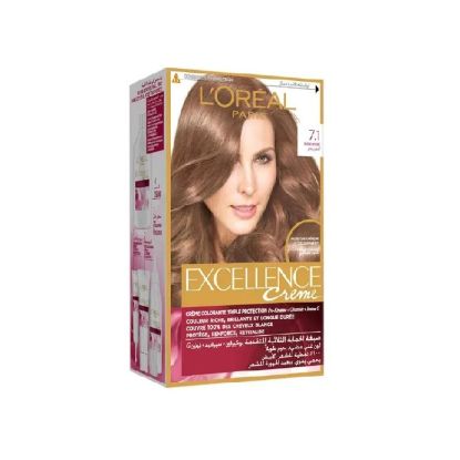 Picture of L'Oreal Paris Excellence Hair Color Blond Cendre#7.1