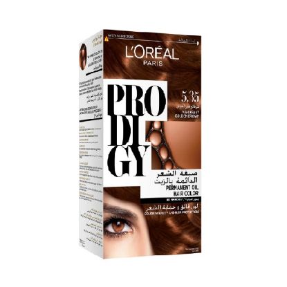Picture of L'Oreal Paris Hair Color 5.35 Mahogany Golden Light Brown 1's