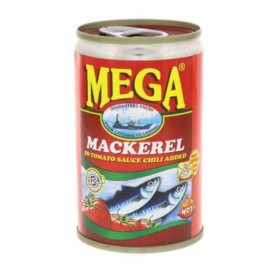 Picture of Mega Mackerel In Tomato Sauce Chili Added 155gm