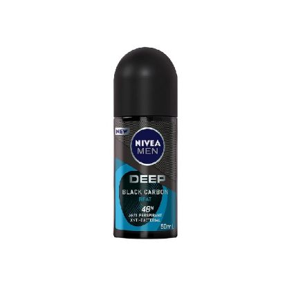 Picture of Nivea Men Roll On Deep Black Carbon 50ml