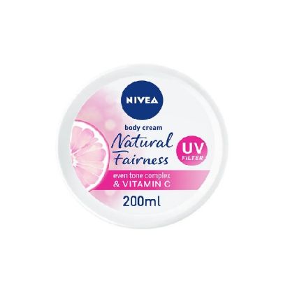 Picture of Nivea Cream Natural Fairness For Face & Body All Skin Types 200ml