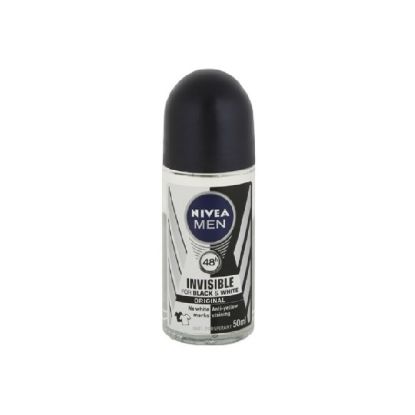 Picture of Nivea Men Roll On Deodorant Black & White 50ml