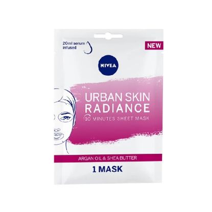Picture of Nivea Urban Skin Face Radiance Sheet Mask