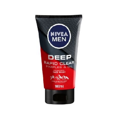 Picture of Nivea Men Deep Rapid Clear Face Wash 100ml