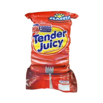 Picture of Purefoods Hotdog Tender Juicy Chicken Classic 1kg