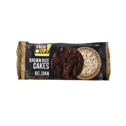Picture of Rice Up Brown Rice Cake Belgian Dark Chocolate 90gm
