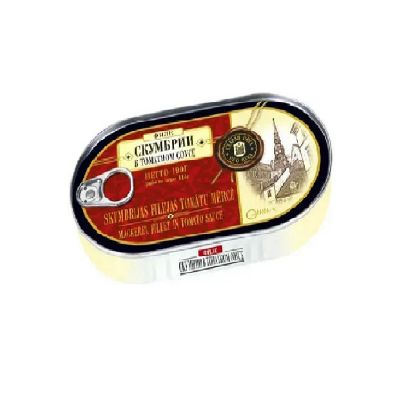 Picture of Riga Gold Mackerel Fillet in Tomato Sauce 190gm