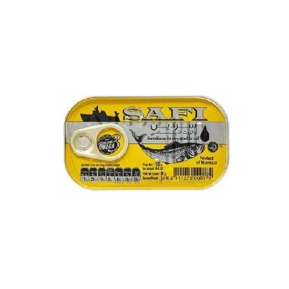 Picture of Safi Sardines In Vegetable Oil With Omega 3 125gm