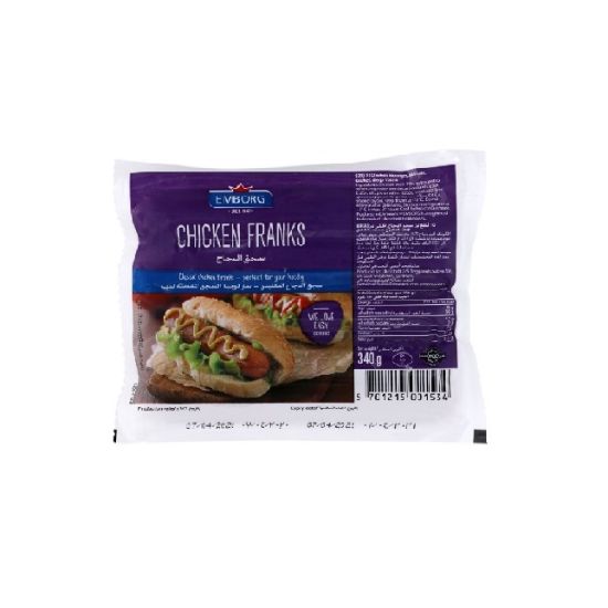 Picture of Emborg Classic Chicken Franks 340gm