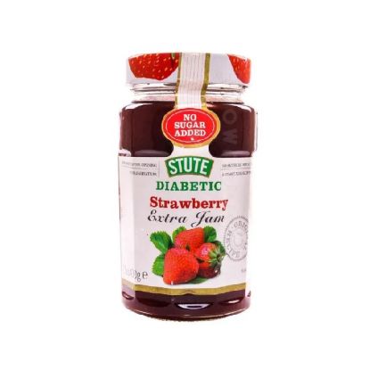 Picture of Stute Diabetic Jam Strawberry No Sugar Added 430gm