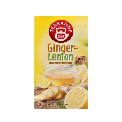 Picture of Teekanne Ginger Lemon Caffeine Free 20's Tea Bags