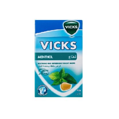 Picture of Vicks Sugar Free Coughdrop Menthol 40gm
